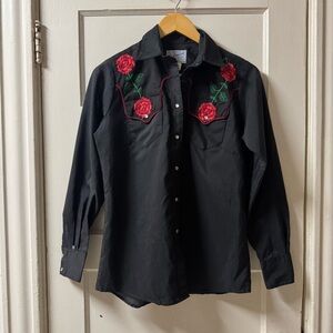 Rockmount Vintage Black Western Shirt